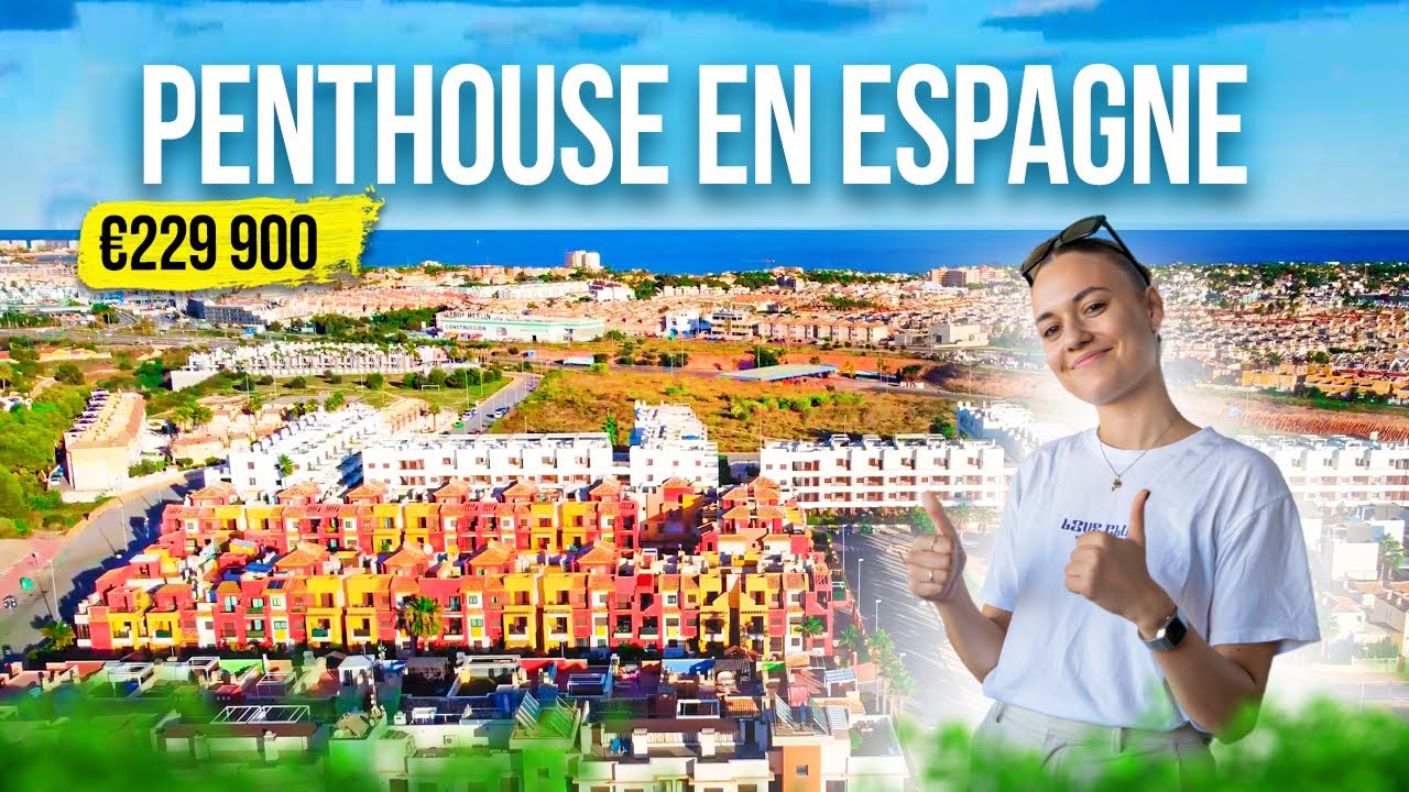 Penthouse à vendre en Espagne 🏝 (Orihuela Costa). Achat de propriété en Espagne ☀️