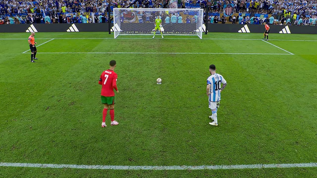 Epic First Encounter: Cristiano Ronaldo Meets Lionel Messi at the National Level ⚽