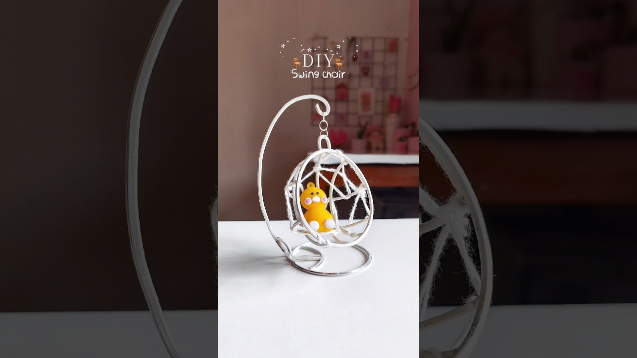 DIY Aesthetic Swing Chair for Your Room 🌸