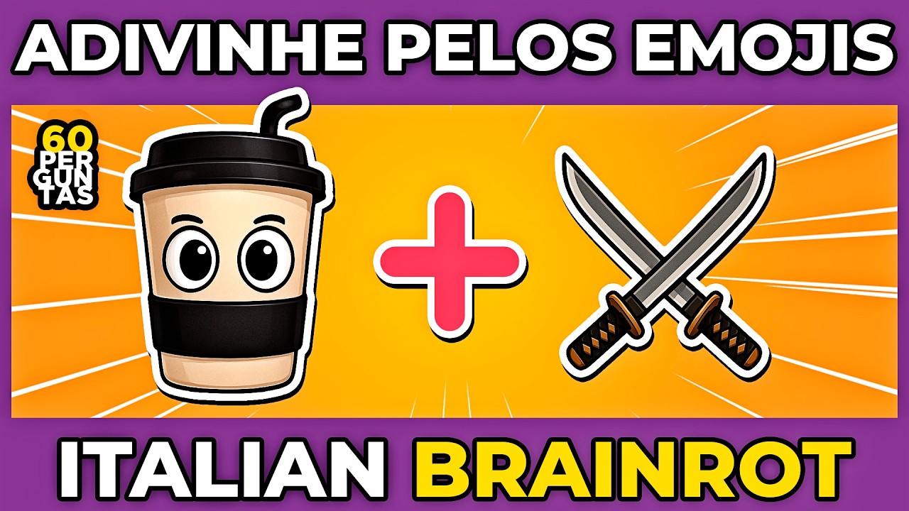 Desafios de Brainrots 🍊: Emojis, sombras e ilusões