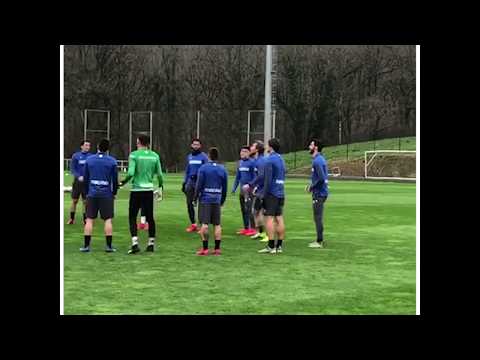 خاص - يلا كورة في مران ريال سوسيداد بعد الفوز على ريال مدريد