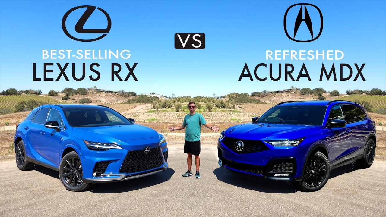 Luxury SUV Showdown: 2025 Acura MDX vs. 2024 Lexus RX