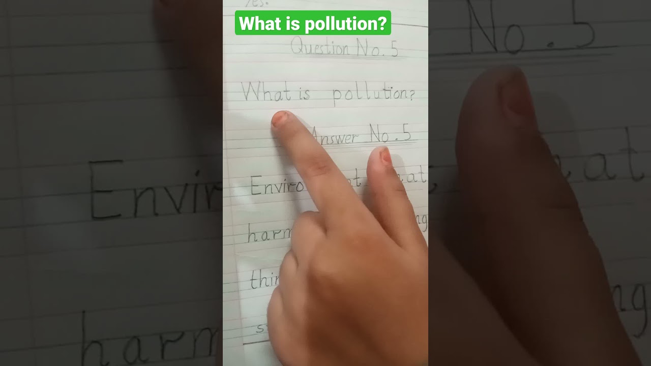 What Is Pollution? 🌍 Kid-Friendly Explanation
