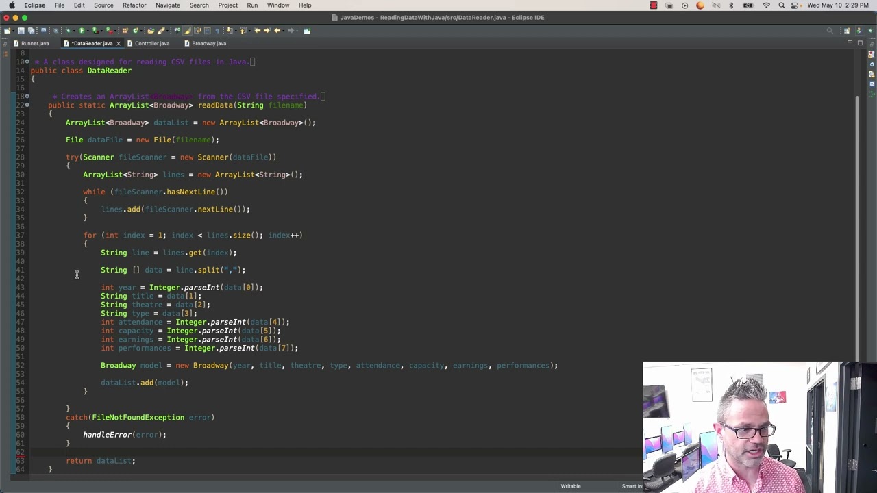 Read CSV Files in Java π