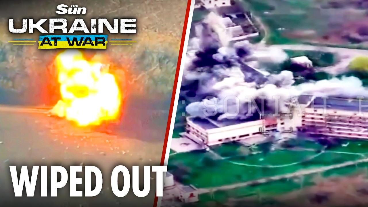 Ukrainian forces wipe out Russian targets in blazing wave of precision strikes