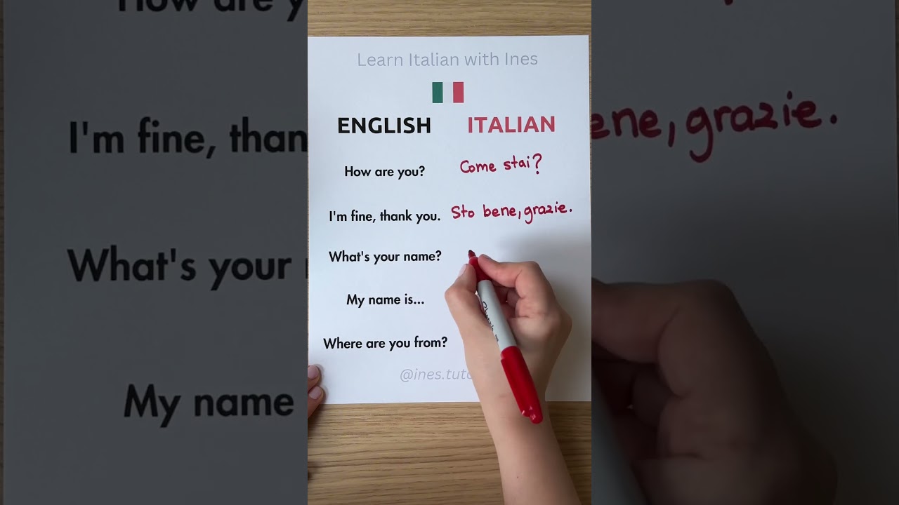 Learn Italian for Beginners ๐ฎ๐น โ Easy Tips & Essential Phrases