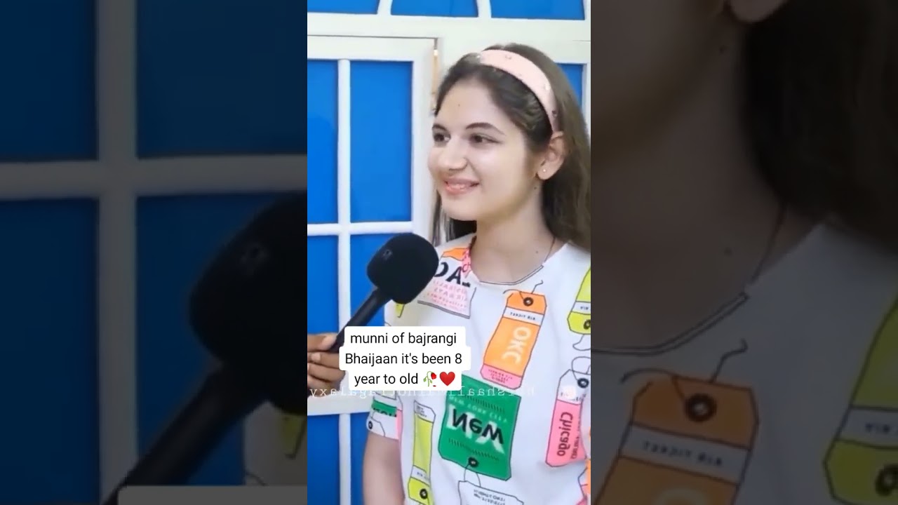 Munni Bajrangi Baijan's Childhood Viral Video 🎥