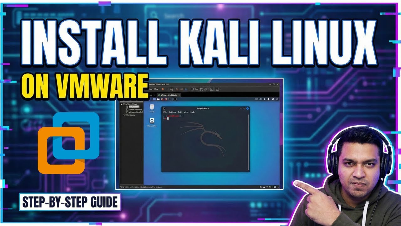 Install Kali Linux on VMware Workstation 🖥️