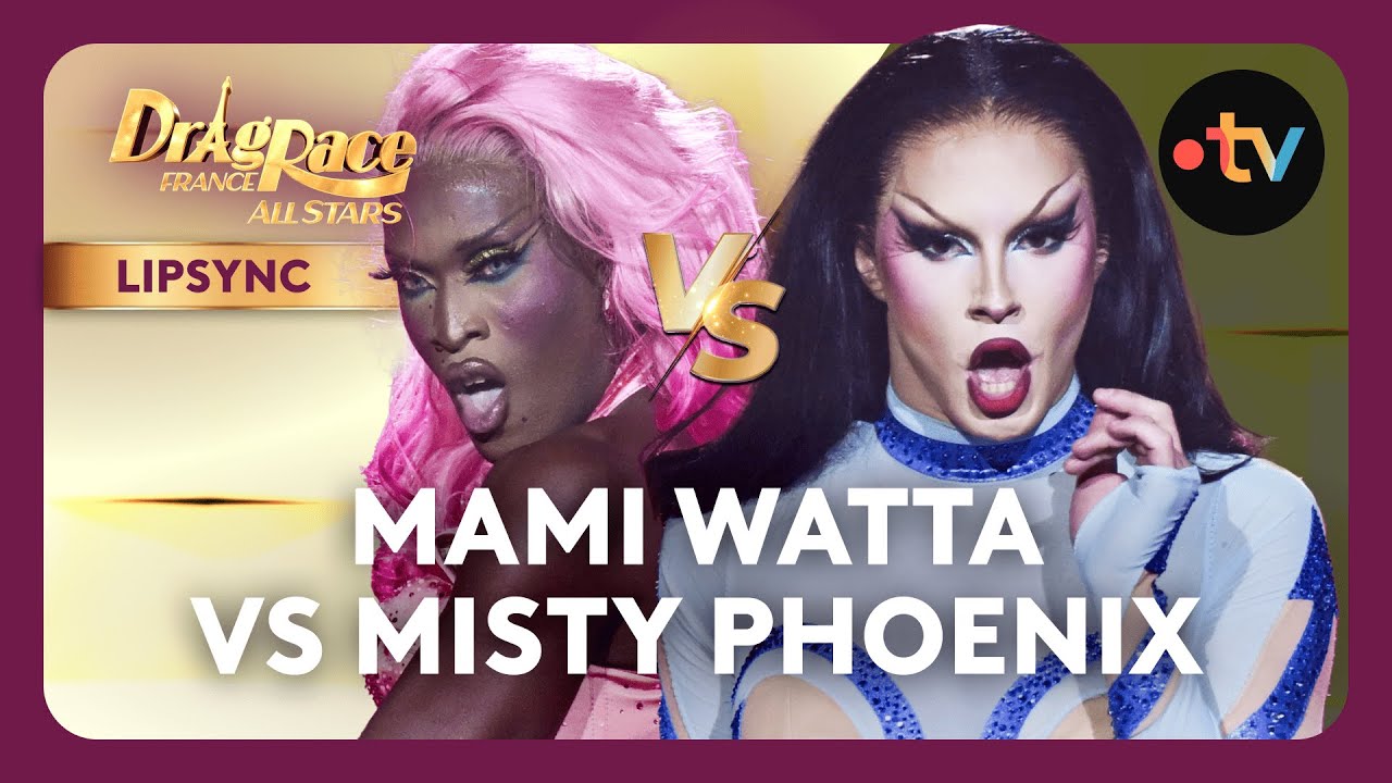✨ Drag Race France All Stars - Le lipsync de Mami Watta et Misty Phoenix pour la finale