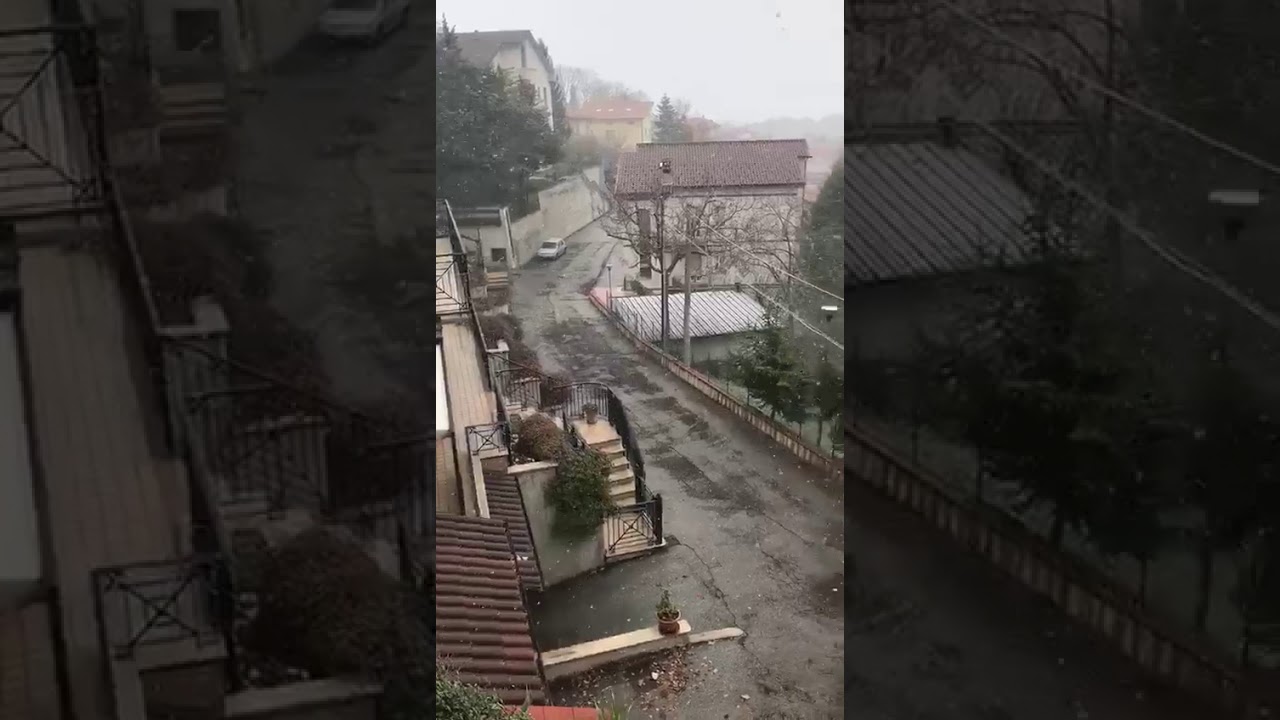 Neve a Cingoli e Macerata ❄️