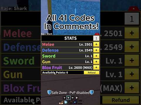 ALL WORKING BLOXFRUITS CODES AS OF JANUARY 2025!