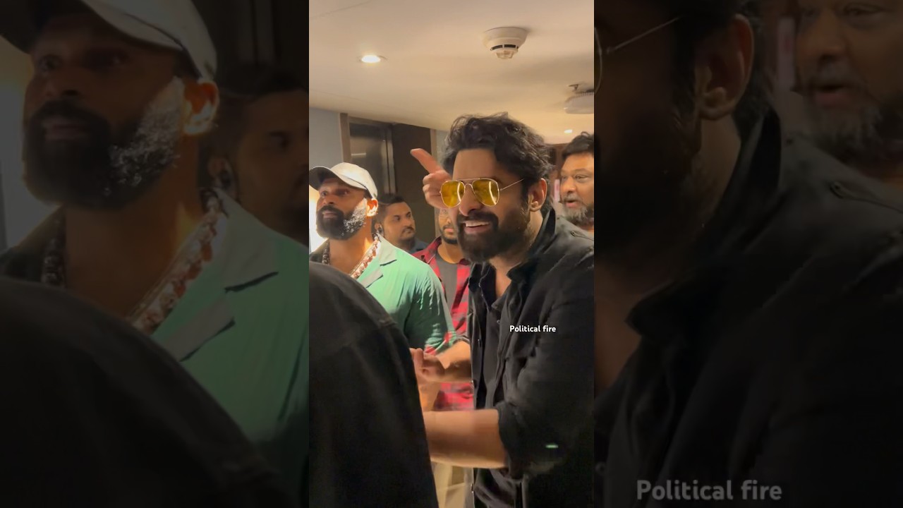 Prabhas & Rana Daggubati at Kalki 2898 AD Premiere 🎬