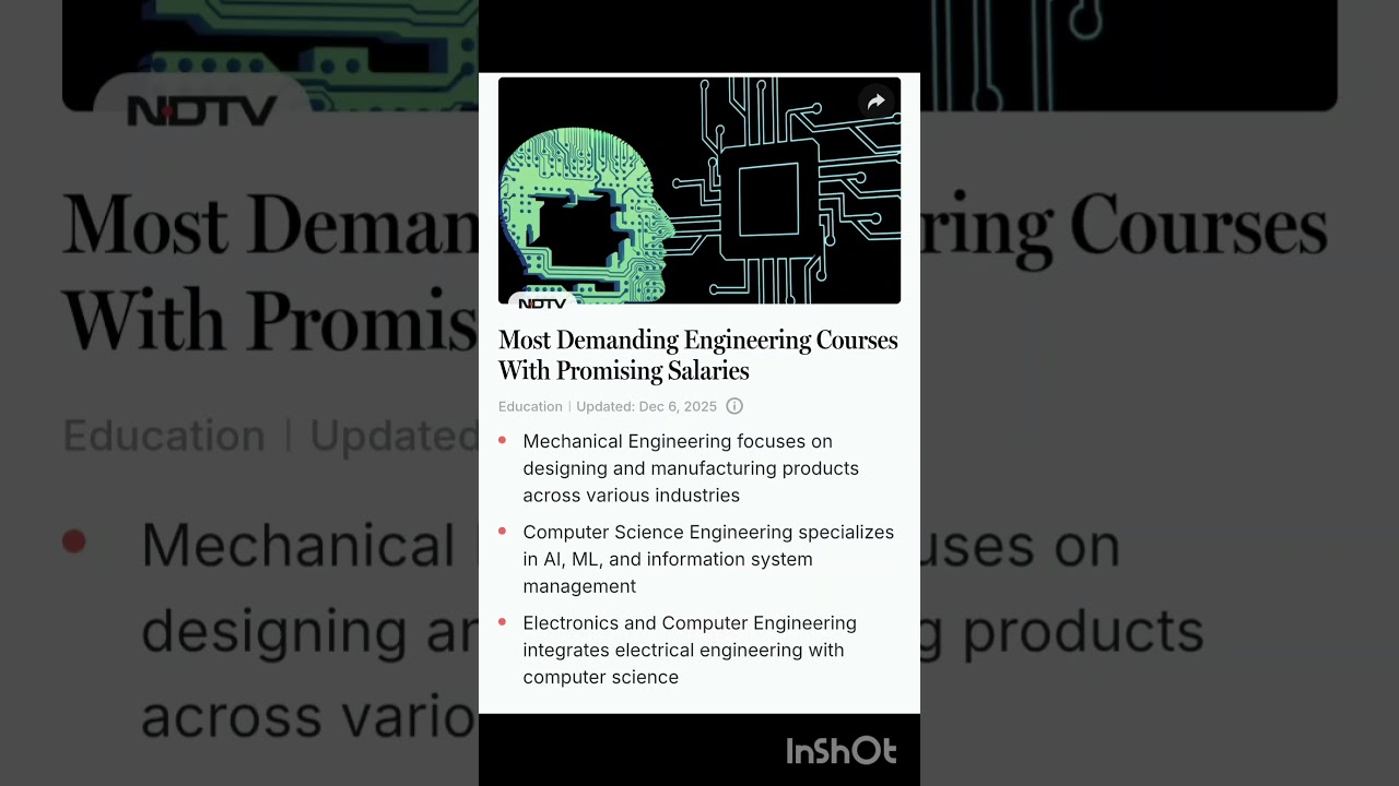 Top Engineering Courses for High Salaries in 2026 ๐ผ