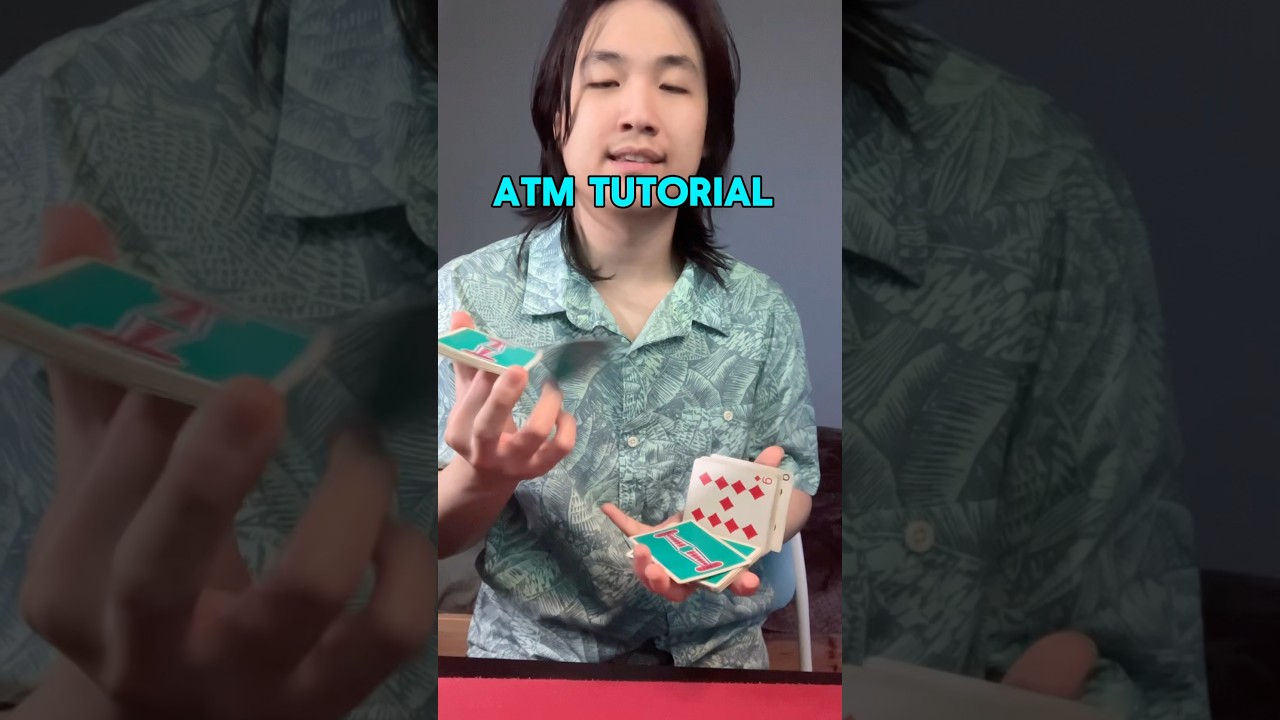 ATM Cardistry Tutorial 🎴