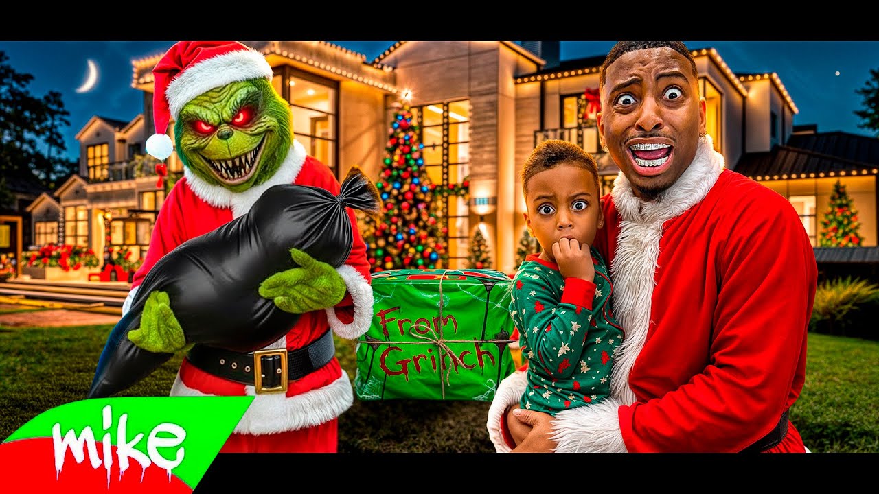 FunnyMike's 'The Grinch Creepin' Music Video 🎶