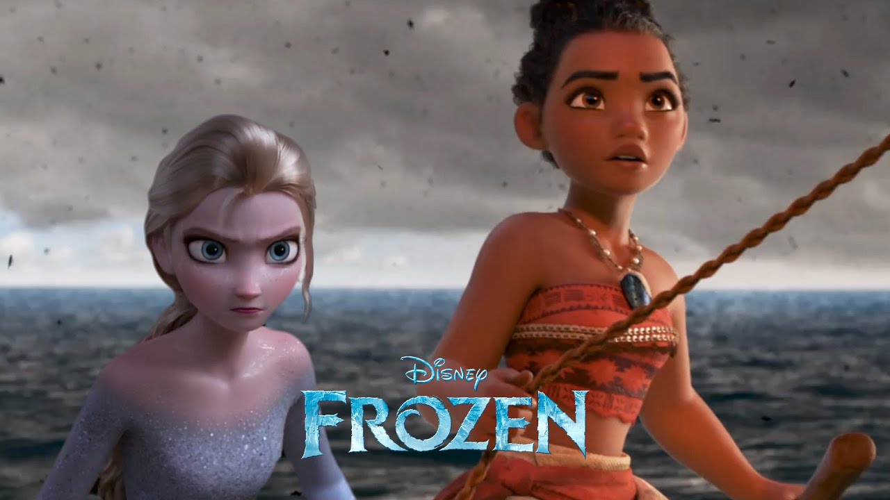 Elsa & Moana Deliver the Heart in Frozen 3 🌲