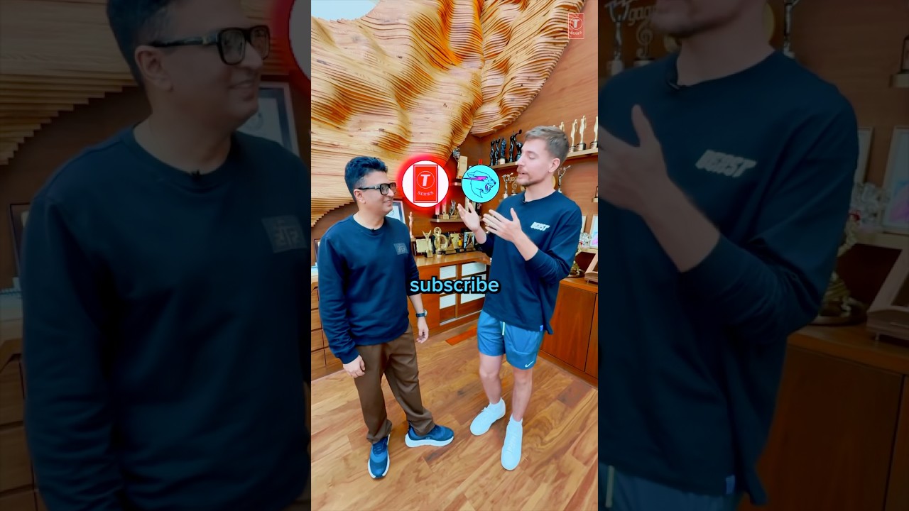 Mr. Beast Joins T-Series! 😲