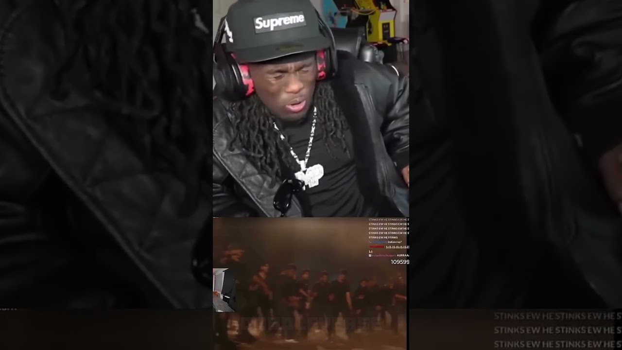 Kai Cenat Reacts to 'Run It Up' ft. HANUMANKIND🔥