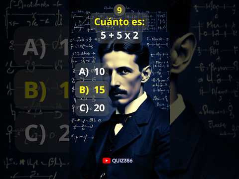 Cuanto sabes de matemáticas? #quiz #trivia #entertainment