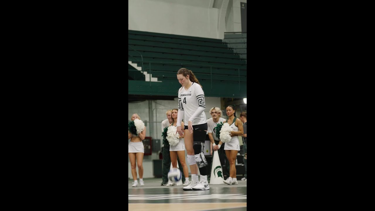 Dani Ace Leads Michigan State Volleyball vs. Binghamton