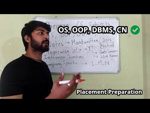 How to Prepare CS Fundamentals for Placements | OS,OOP,DBMS,CN