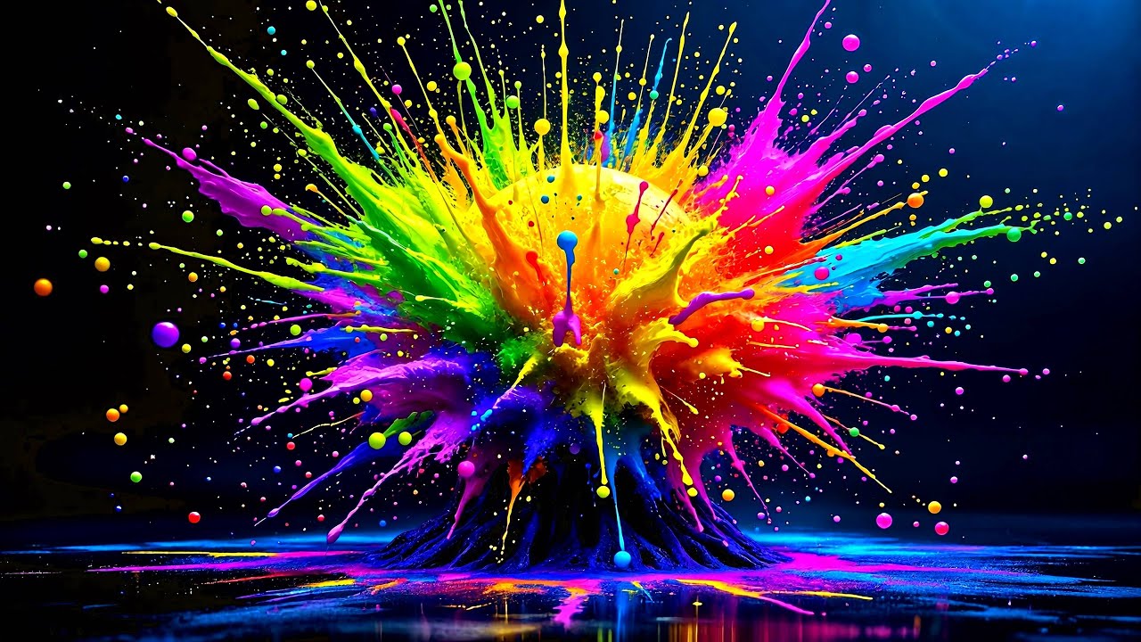 π Tactile Motion 4K Screensaver | Stunning Liquid Ball Abstract Background