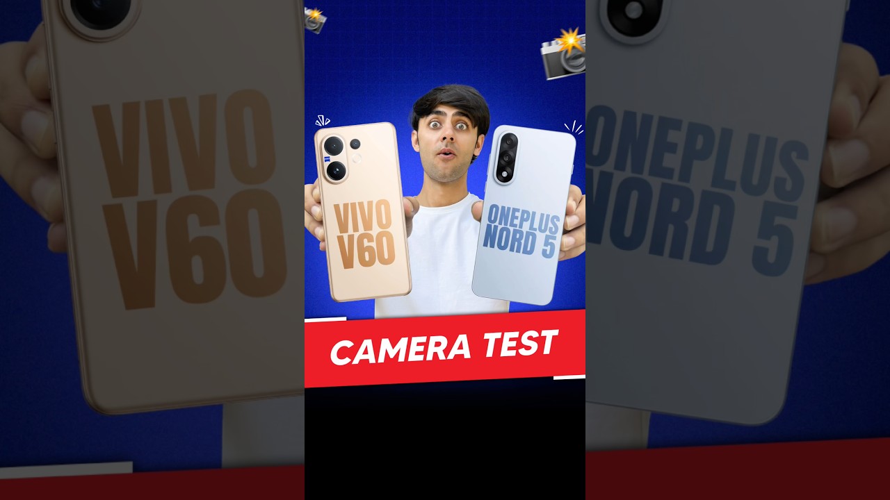 Vivo V60 vs OnePlus Nord 5 Camera Test πΈ