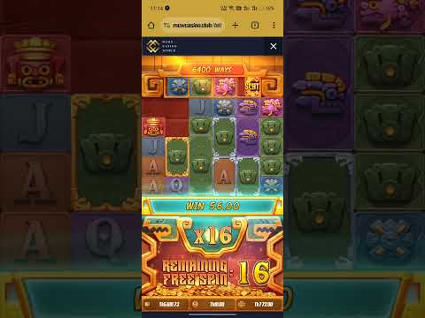 treasure's of aztec free spin super mega win #casinogames