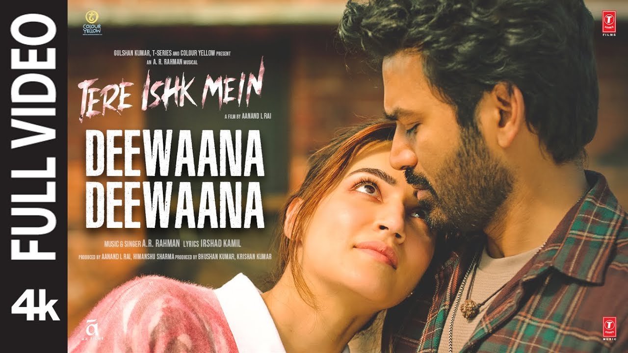 Deewaana Deewaana Full Video Song | Dhanush & Kriti 🎶