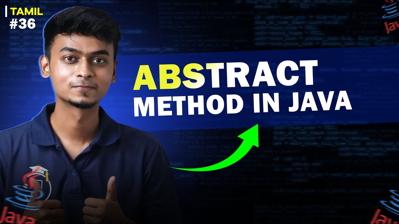Java Abstract Method in Tamil | Error Fixes