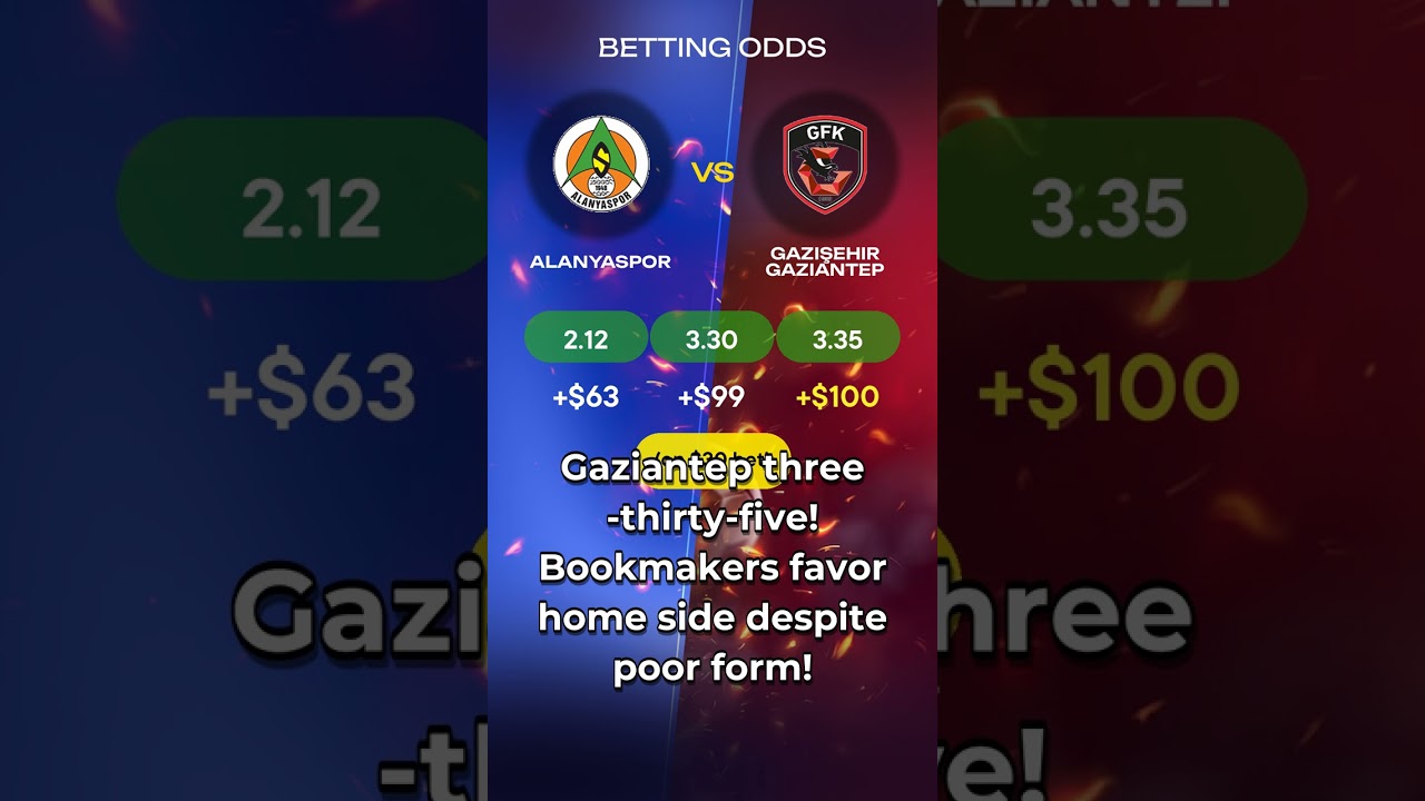 Alanyaspor vs Gazişehir Gaziantep | Turkey Süper Lig Match Preview & Prediction ⚽