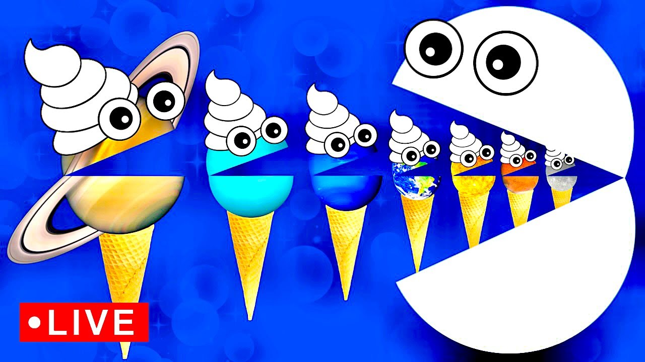 Planet Ice Scoop for Kids 🪐 | Learn About 8 Planets