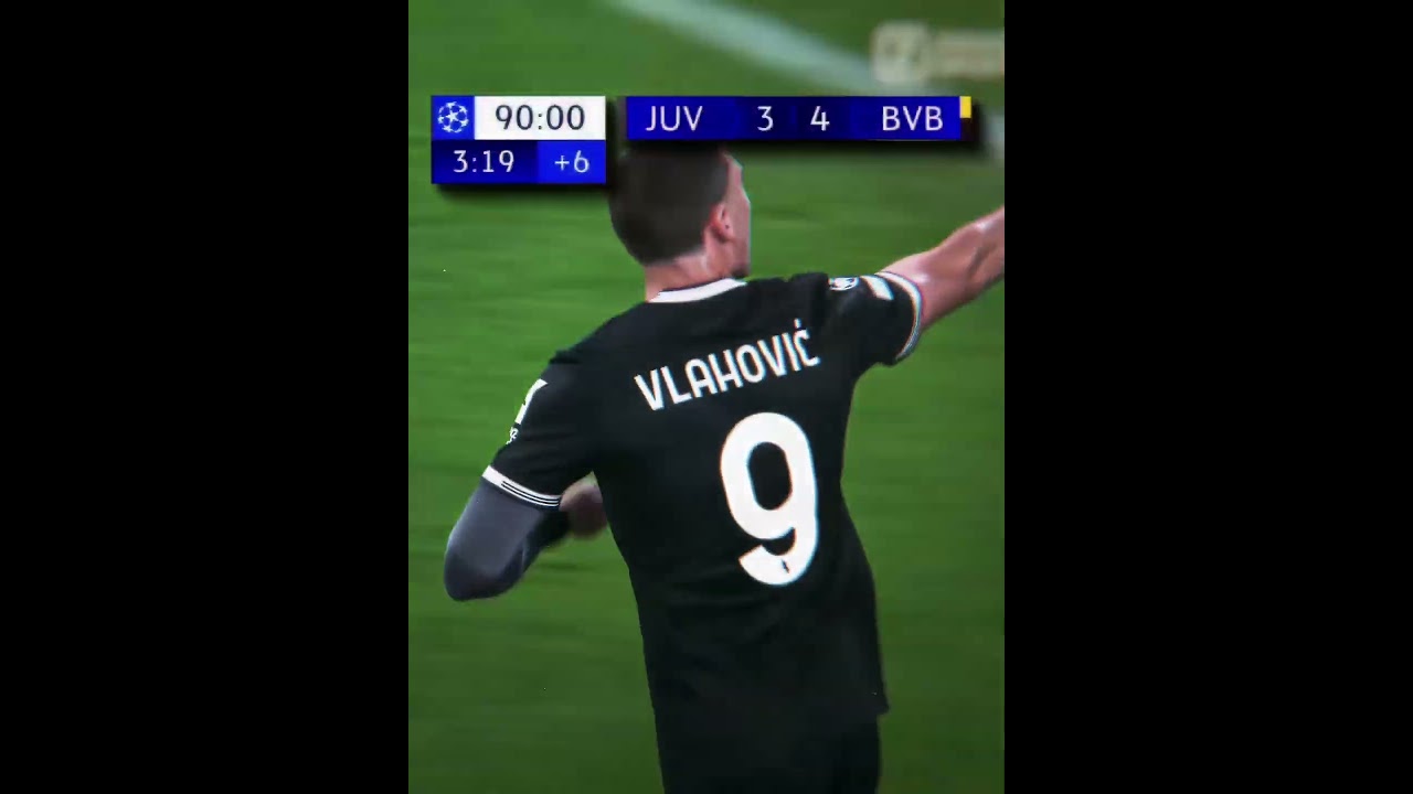 Juventus's Epic Comeback Against Dortmund 😈