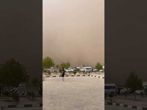 Powerful Storm Approaching Lahore Pakistan 🇵🇰 #Lahore #storm #weather #pakistan