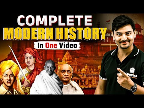 Complete Modern History in One Video | Modern History in One Shot | UPSC Prep | UDAAN 2025