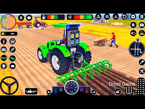 Modern Tractor Farming Driving Simulator 3D - New Tractor Games - Android Gameplay