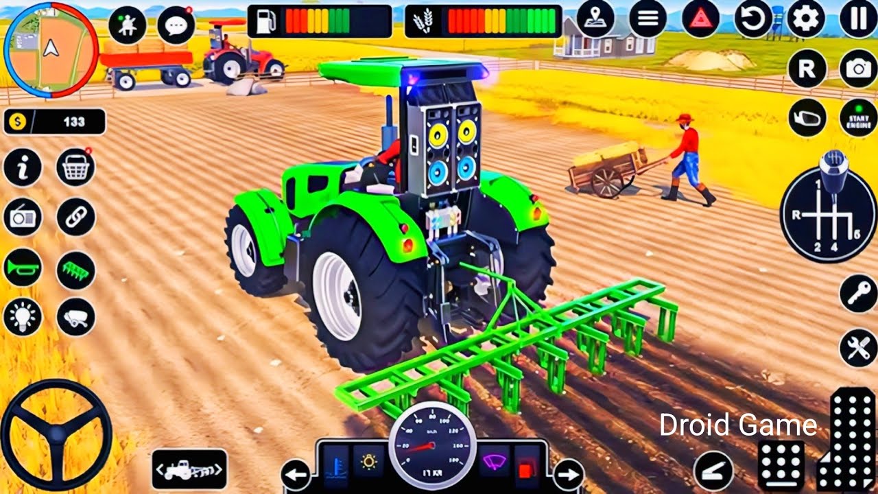 Experience Realistic Farming with Modern Tractor Simulator π