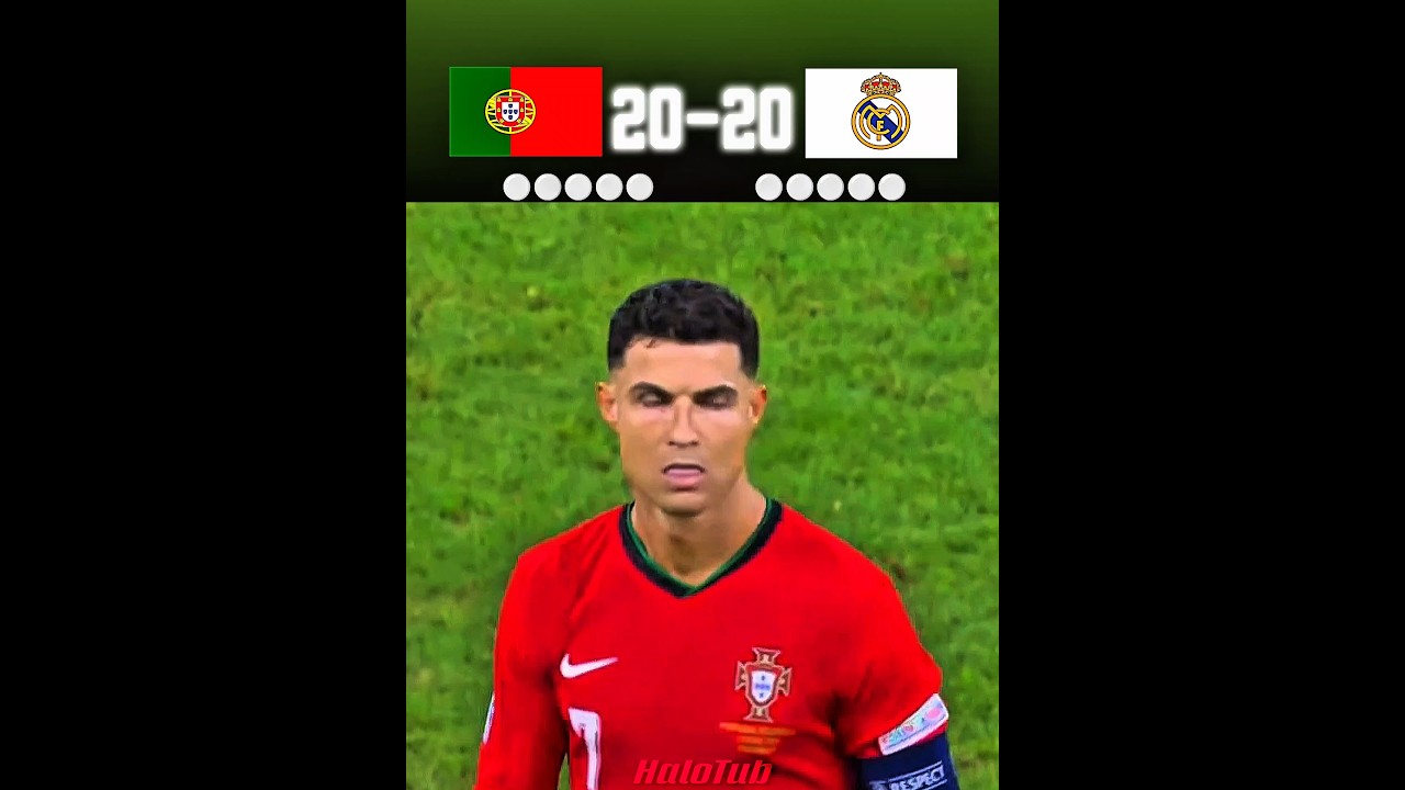 Real Madrid vs Portugal Full Highlight Final Penalty Shootout😱