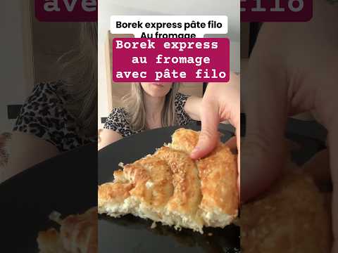 Borek express au fromage  pâte filo #recettefacile #börek #cuisineturque #turkishfood #recetteturque