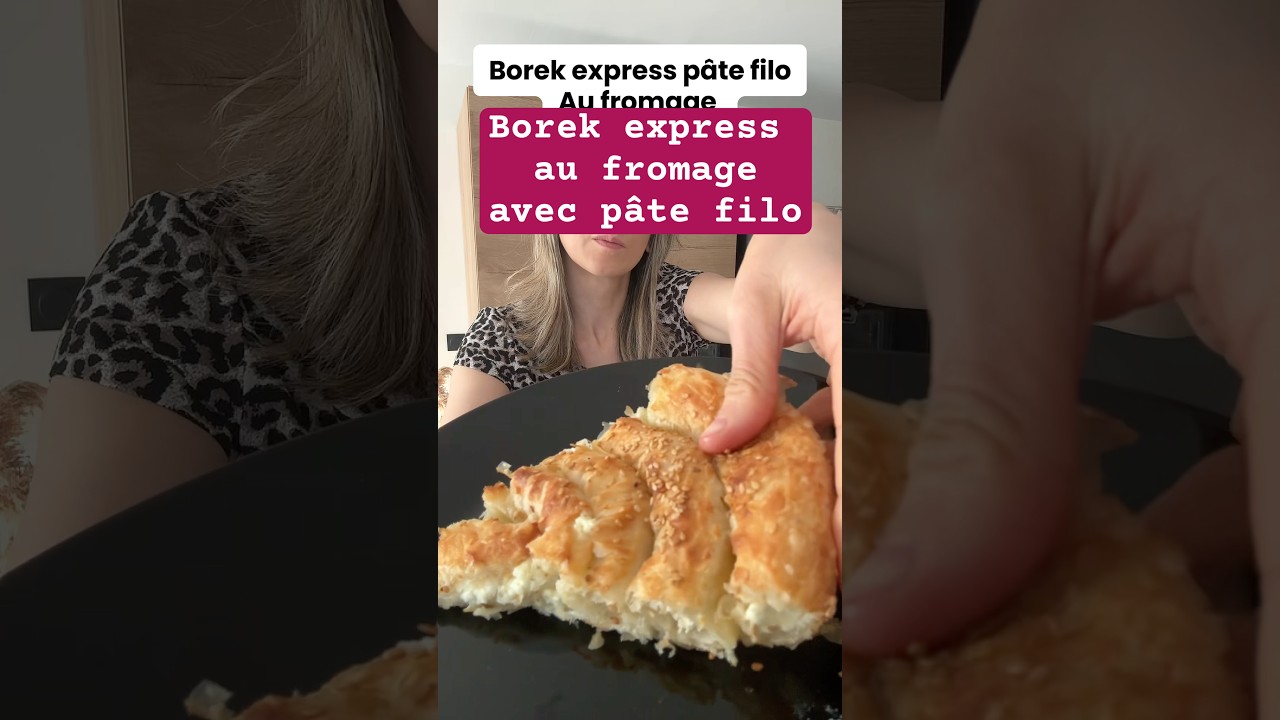 Quick & Easy Cheese Börek with Filo Pastry 🇹🇷