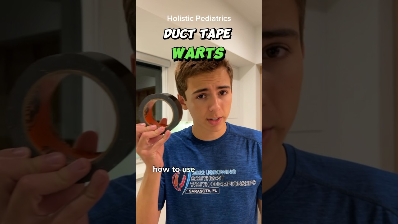 Using Duct Tape to Remove Warts 🩹