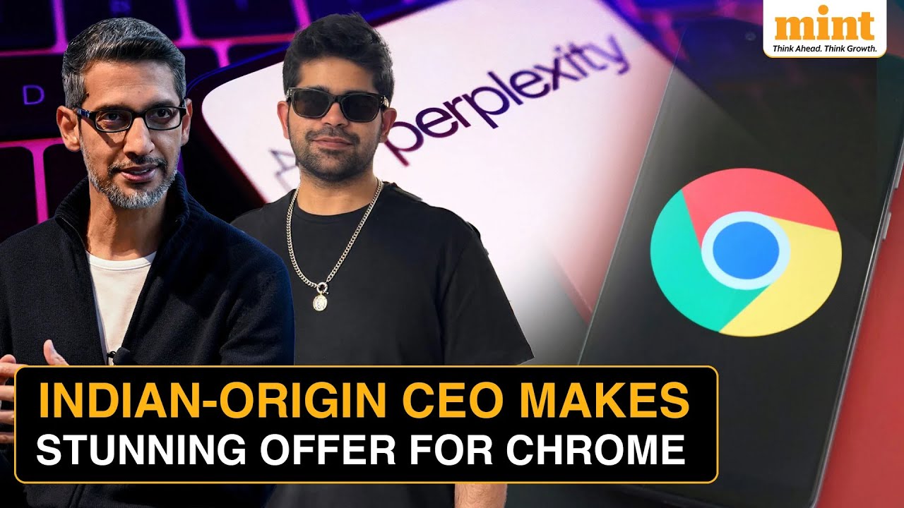Perplexity's Indian-origin CEO Proposes $34.5 Billion Acquisition of Google Chrome