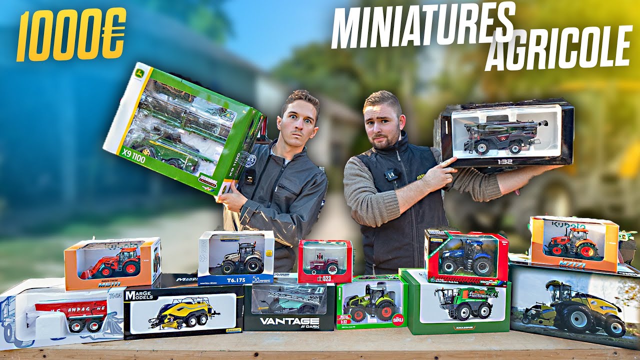 Miniatures agricoles cachées dans la ferme 🏡