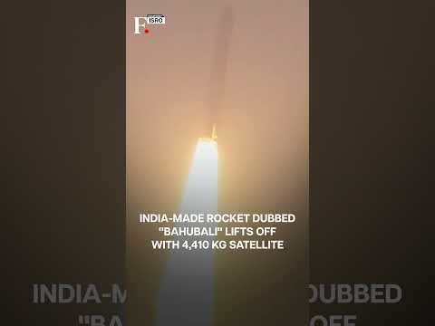 ISRO's "Bahubali" Lifts Off With India's Heaviest Communication Satellite | N18G
