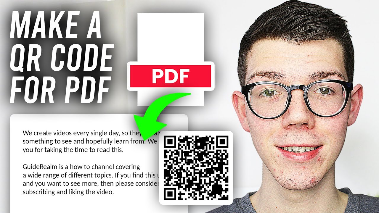 Create a QR Code for a PDF 📄