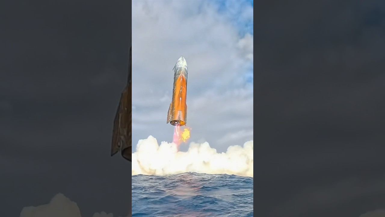 SpaceX Lands Starship in Indian Ocean π