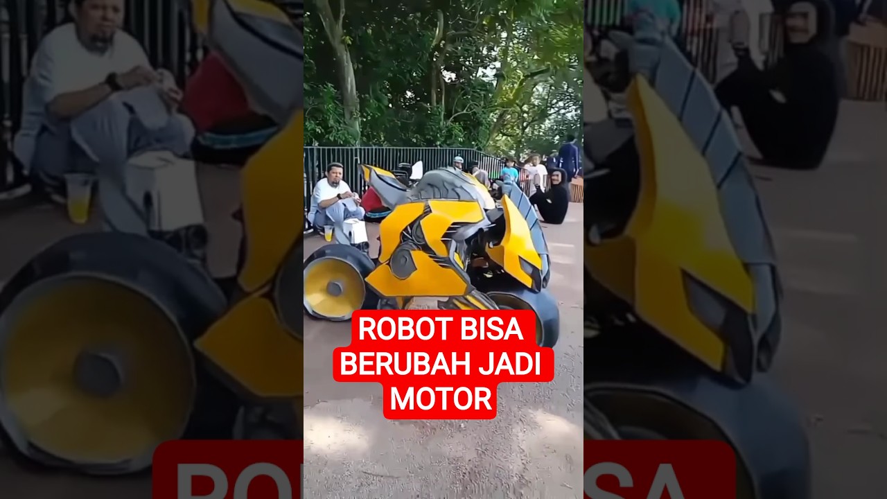 Robot Transformasi Menjadi Motor di Indonesia