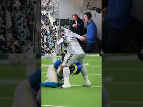 "Michael Hoecht with the strip-sack, Rams' football!!" | Week 13 radio call vs. Seahawks #shorts