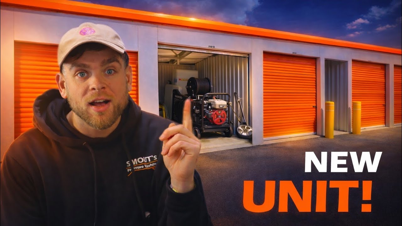 New Storage Solution for Our Pressure Washing Biz! 🚿