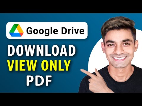 How To Download View Only PDF from Google Drive (100% Works)
